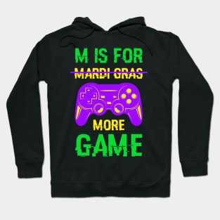 Mardi Gras Video Game Gamer Funny Hoodie